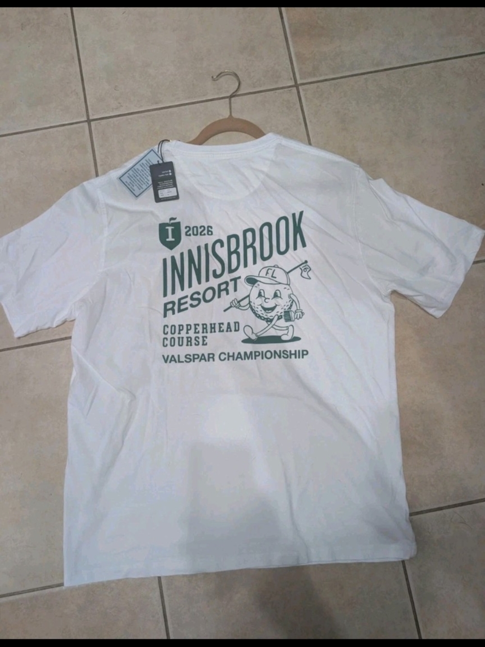 Innisbrook Resort 2026 Copperhead Course Tee - White/Green